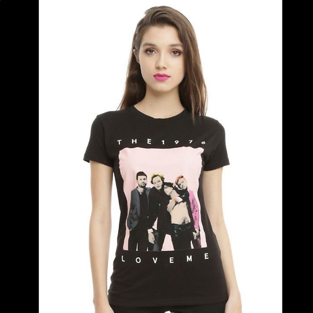Small The 1975 Love Me Band Short Sleeve Tee Shirt